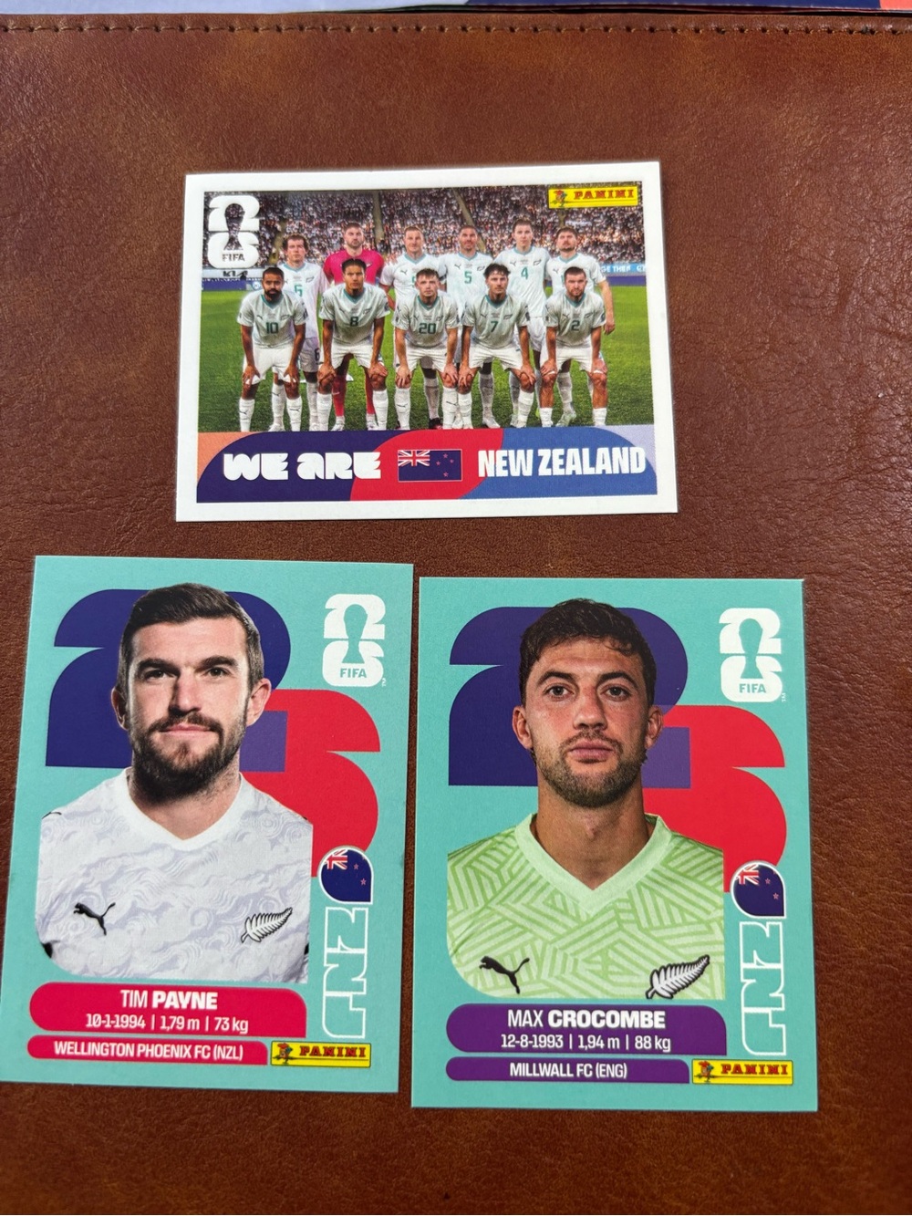 Panini Kids Toys Soccer Sticker Cards - Teal, Red, White, Blue